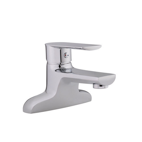 Vòi chậu lavabo nóng lạnh chống xước màu ghi Royal Join RA-8225 - Image 4