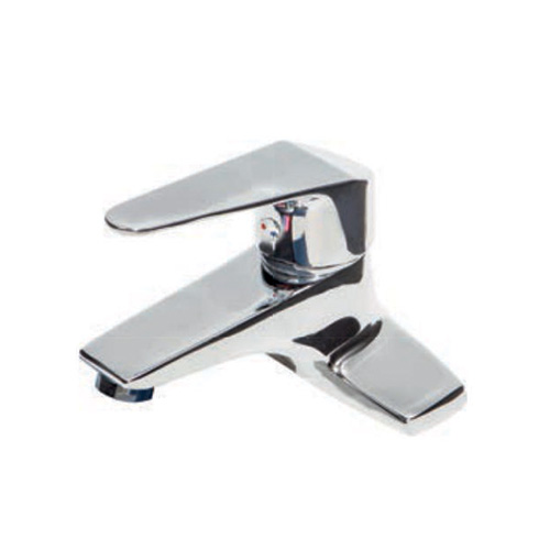Vòi chậu lavabo nóng lạnh chống xước màu ghi Royal Join RA-8225 - Image 5