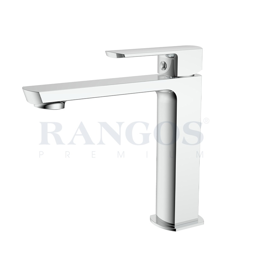 Vòi chậu lavabo nóng lạnh gắn bàn Rangos RG-301V2 - Image 4