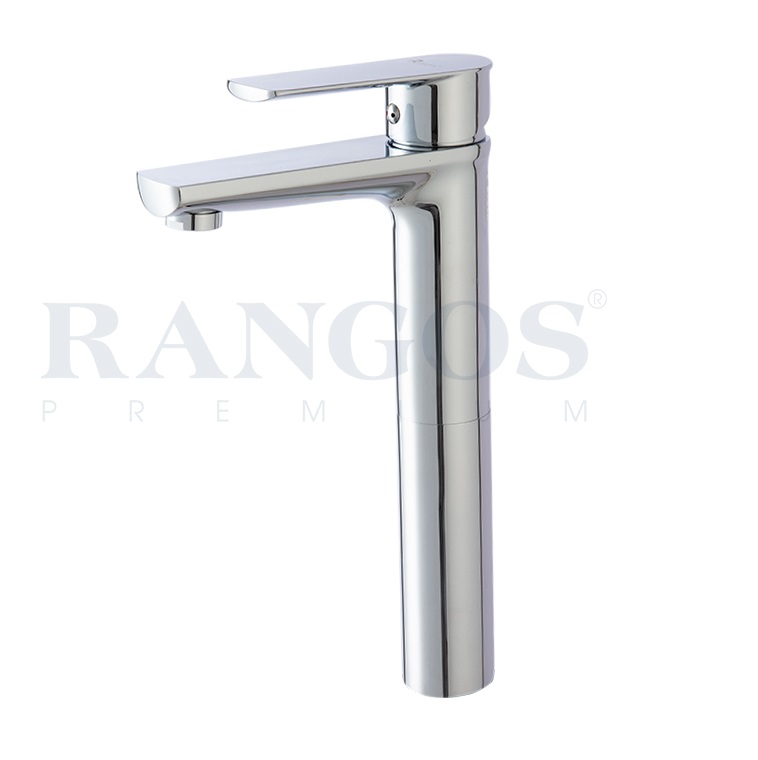 Vòi chậu lavabo nóng lạnh gắn chậu Rangos RG-02V1 - Image 4