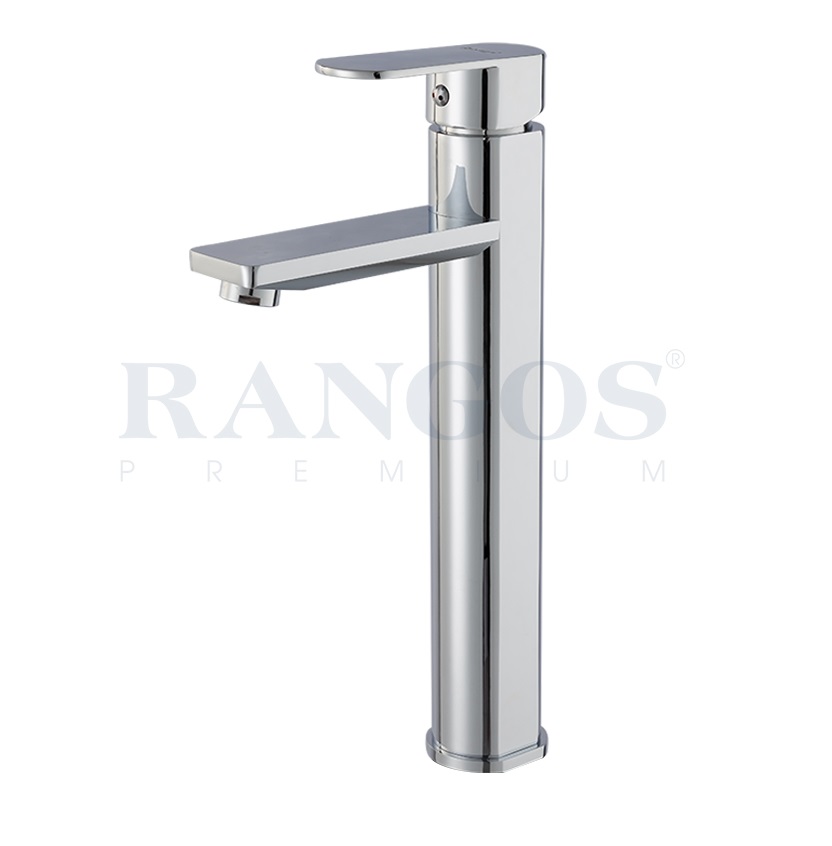 Vòi chậu lavabo nóng lạnh gắn chậu Rangos RG-07V1 - Image 3