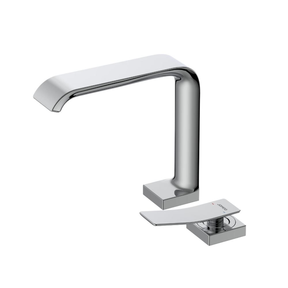 Vòi chậu lavabo nóng lạnh gắn tường JOMOO P32303-456_1B-Z - Image 6