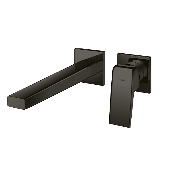 Vòi chậu lavabo nóng lạnh gắn tường màu đen mờ Toto TLG03308BB#MBL - Image 3