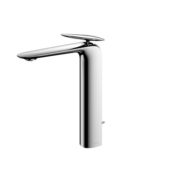 Vòi chậu lavabo nóng lạnh gắn tường màu đen mờ Toto TLG10308BB#MBL - Image 3