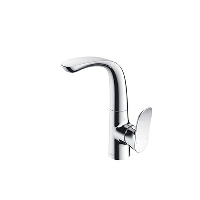 Vòi chậu lavabo nóng lạnh gắn tường màu đen Toto TLG10307BB - Image 5