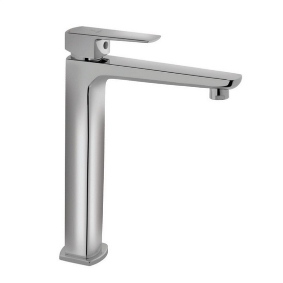 Vòi chậu lavabo nóng lạnh gắn tường màu vàng đồng JAQUAR Ấn Độ KUP-ABR-35233NKPMV - Image 5