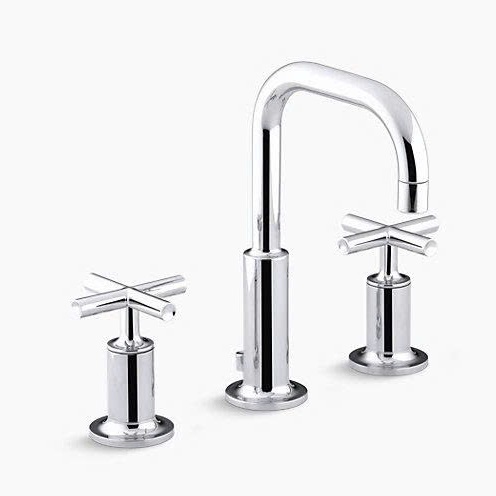Vòi chậu lavabo nóng lạnh Kohler K-98868T-4-CP - Image 5