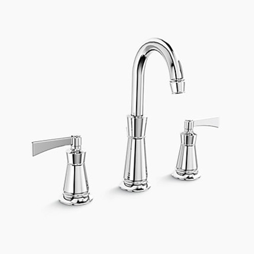 Vòi chậu lavabo nóng lạnh Kohler K-98868T-4-CP - Image 6