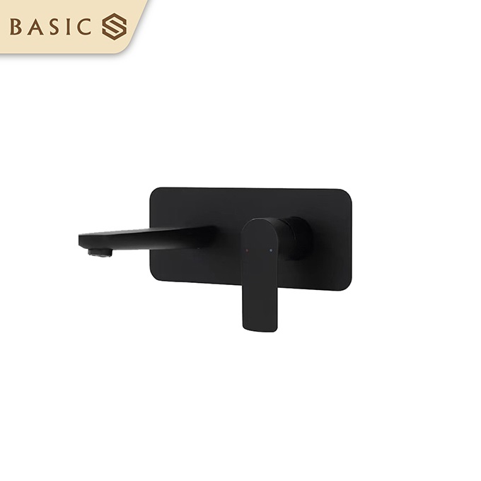 Vòi chậu lavabo nóng lạnh màu chrome Basic BW-47002 - Image 4