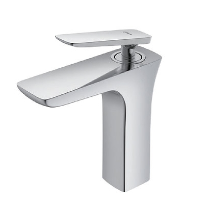 Vòi chậu lavabo nóng lạnh màu đen Clara CF-36352B - Image 5
