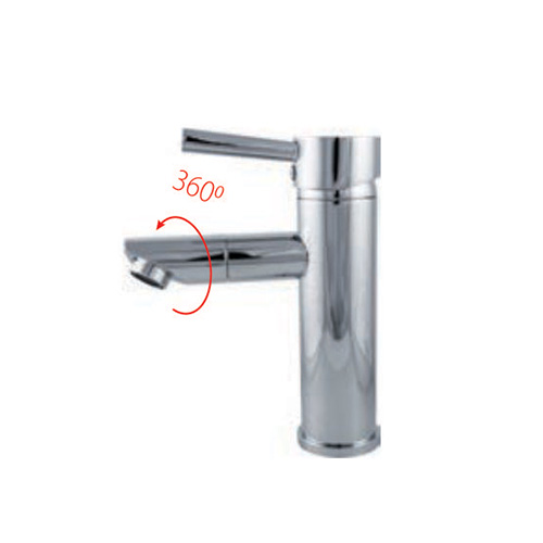 Vòi chậu lavabo nóng lạnh màu đen Royal Join RA-9253 - Image 5