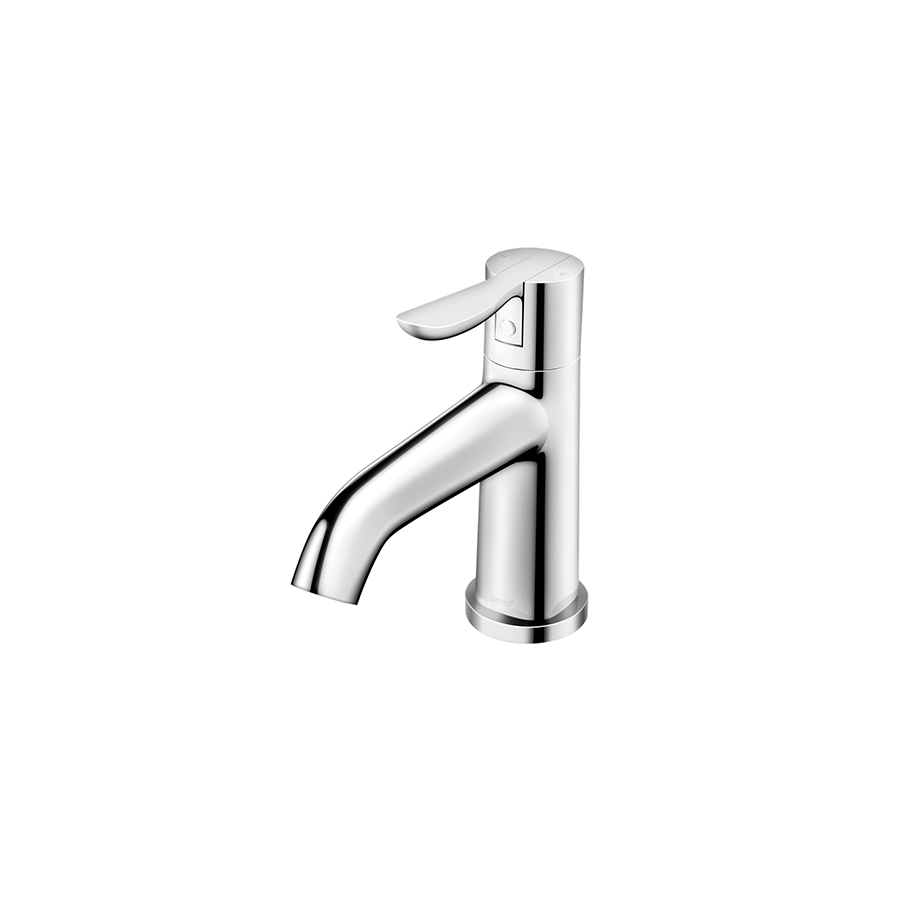 Vòi chậu lavabo nóng lạnh màu trắng COTTO CT2123A#WH - Image 4