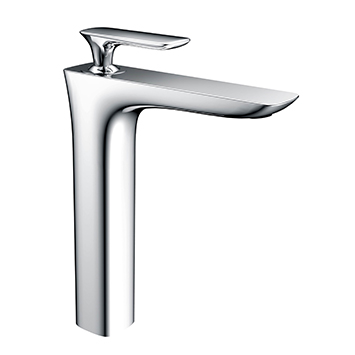 Vòi chậu lavabo nóng lạnh màu vàng Elimen G1117607 - Image 4