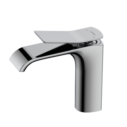 Vòi chậu lavabo nóng lạnh màu xám JOMOO 32428-160/HAS-Z - Image 5