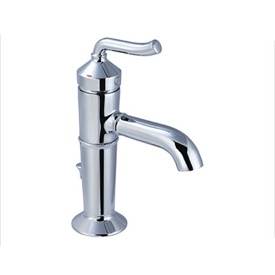 Vòi chậu lavabo nóng lạnh màu xám MOEN GN15122SRN - Image 5