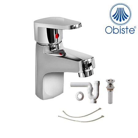 Vòi chậu lavabo nóng lạnh Obiste JA104 - Image 3