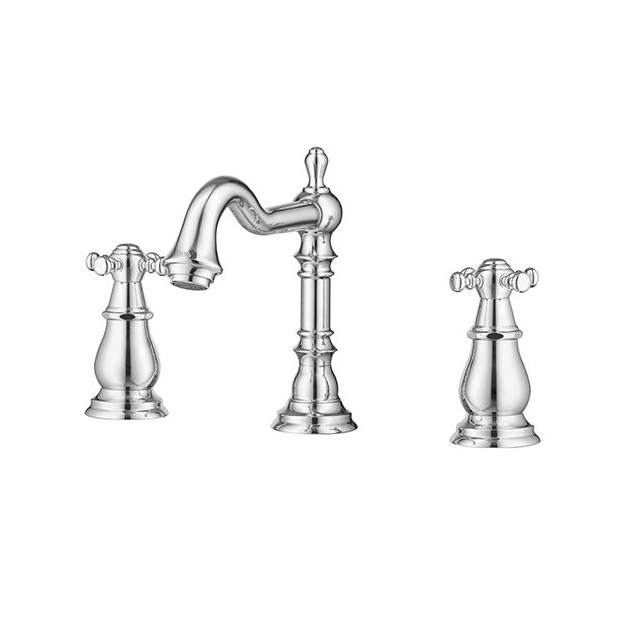 Vòi chậu lavabo nóng lạnh thân cao màu vàng COTTO CT2220C18#GR - Image 3