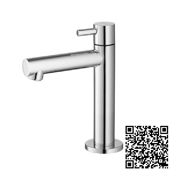 Vòi chậu lavabo nóng lạnh thân cao màu vàng Glamis COTTO CT2223C18#GR - Image 4