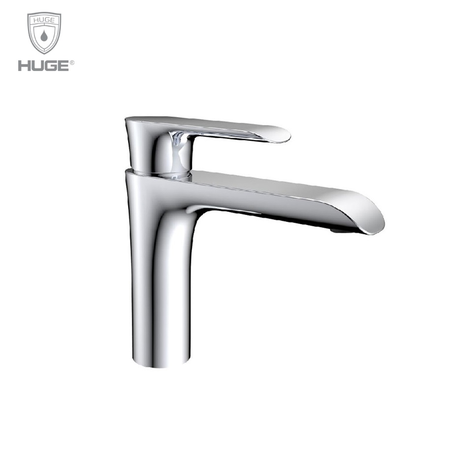Vòi chậu lavabo Phoenix màu vàng Huge H-SBT566G - Image 5