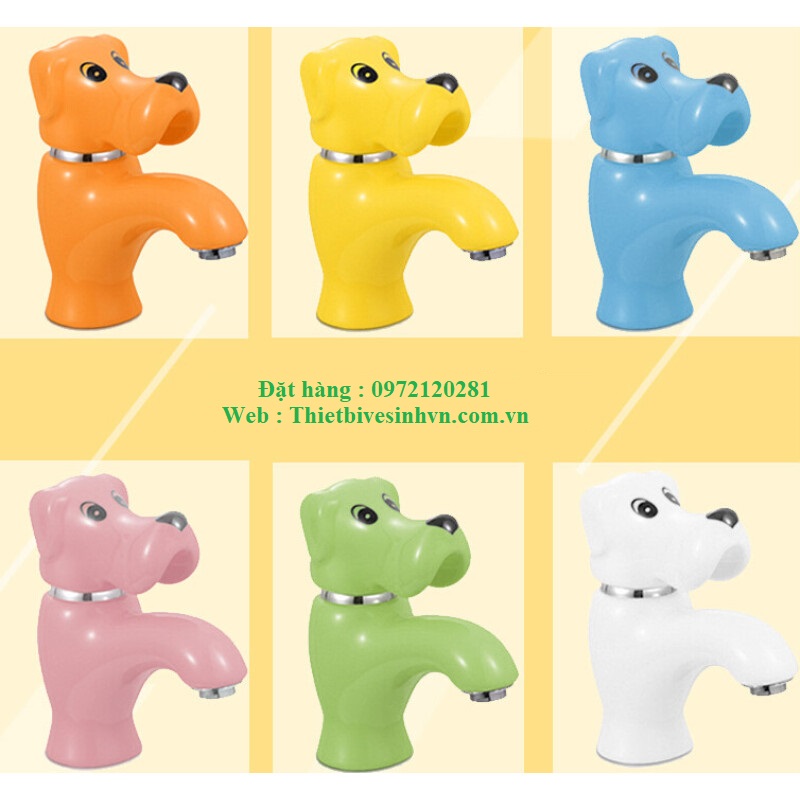 Vòi chậu lavabo trẻ em con gấu ngộ nghĩnh MKV-0976 - Image 3