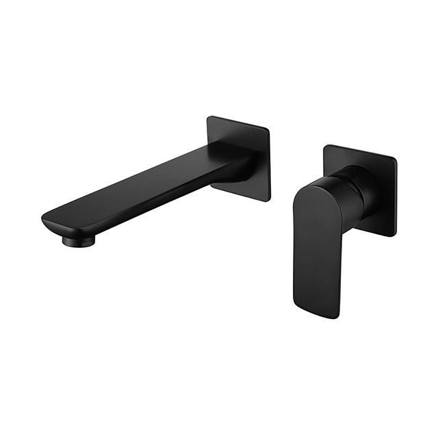 Vòi chậu lavabo vòi bồn tắm 3 lỗ các màu Vàng pháp, vàng, đen Crom Miken MK-06130 - Image 5