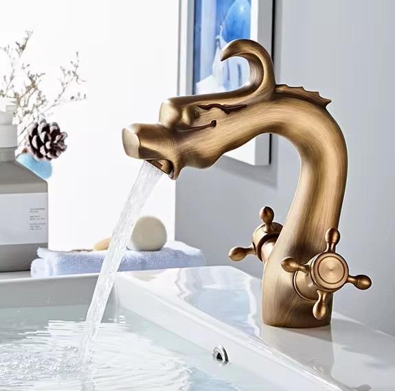 Vòi chậu lavabo, vòi bồn tắm màu đen Miken MKV-1403B - Image 6