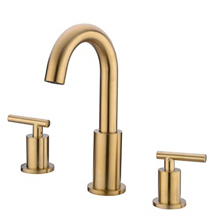 Vòi chậu lavabo, vòi bồn tắm màu đen mờ Miken MKV-9009-B - Image 5