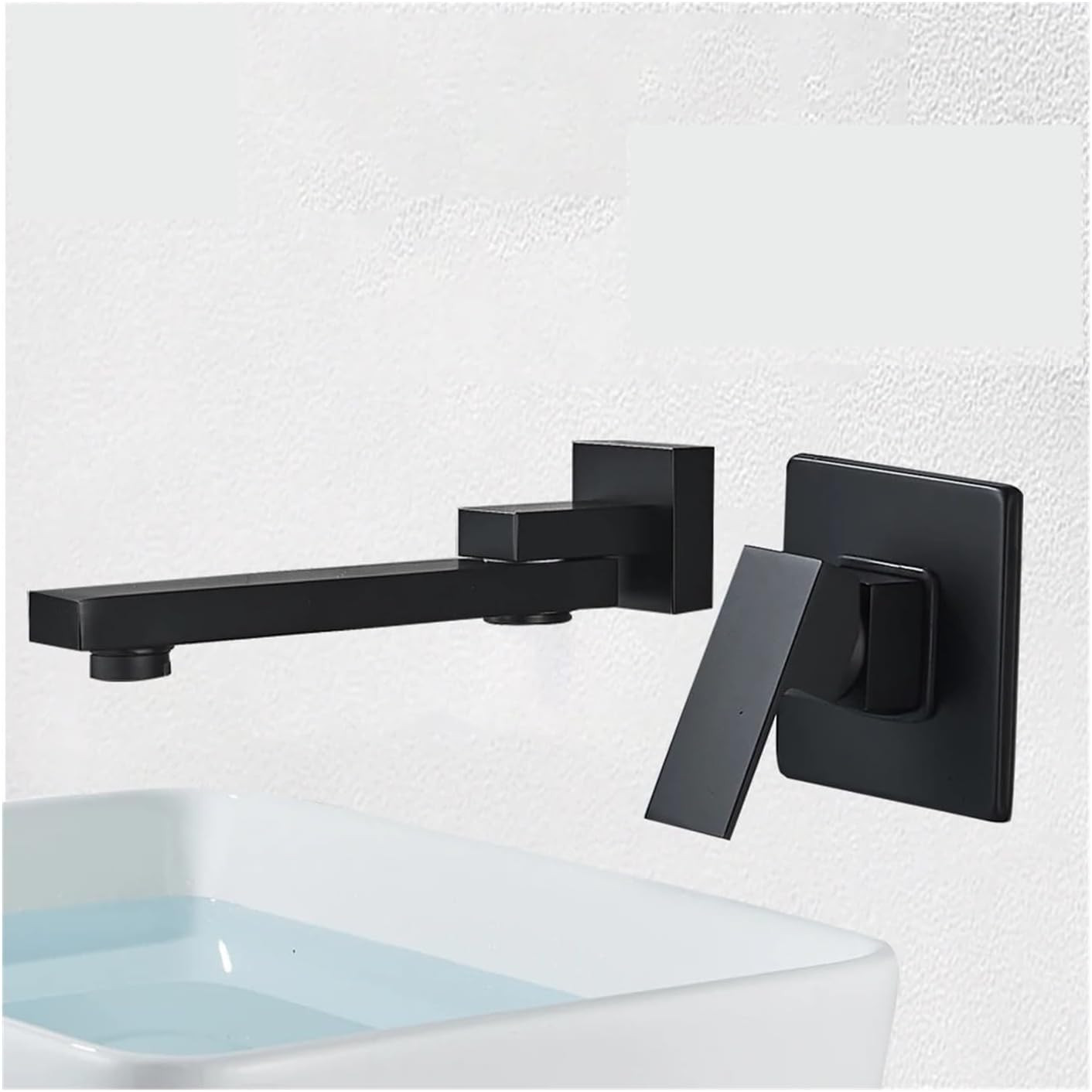 Vòi chậu lavabo vòi bồn tắm màu vàng hồng Miken MKV-M2664RG - Image 3