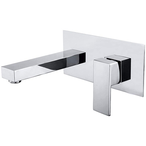Vòi chậu lavabo, vòi bồn tắm màu vàng mờ Miken MKV-M2408GN-F - Image 5