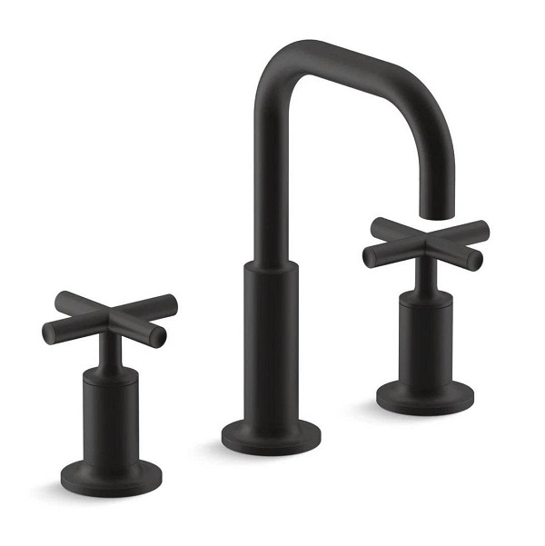 Vòi chậu màu đen lavabo Kohler Aleo K-72275T-4-BL - Image 5