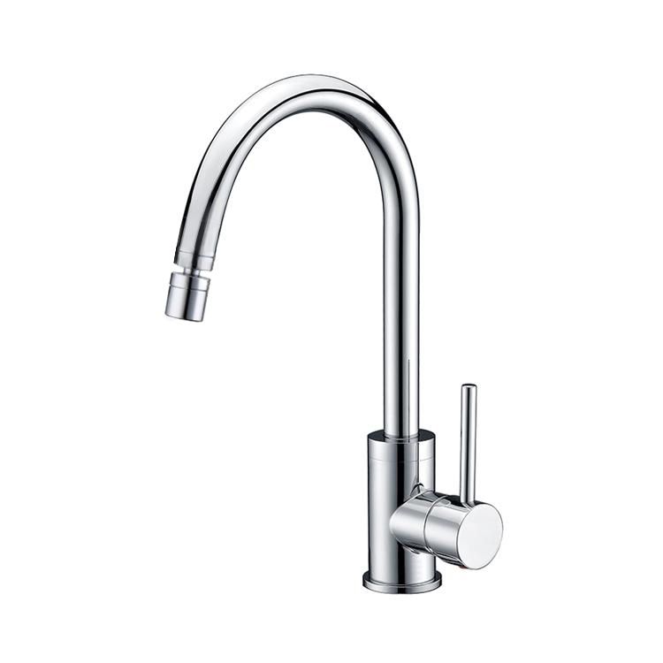 Vòi chậu rửa bát mạ màu đen MK-380B - Image 3