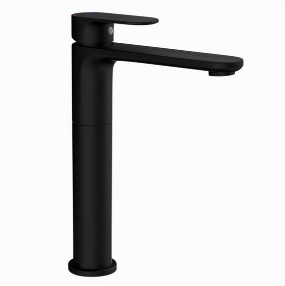 Vòi chậu rửa lavabo nóng lạnh cổ cao màu vàng JAQUAR Ấn Độ KUP-GBP-35005BPMV - Image 5