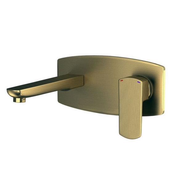 Vòi chậu rửa lavabo nóng lạnh màu đồng vàng JAQUAR Ấn Độ KUP-ABR-35011BPMV - Image 3