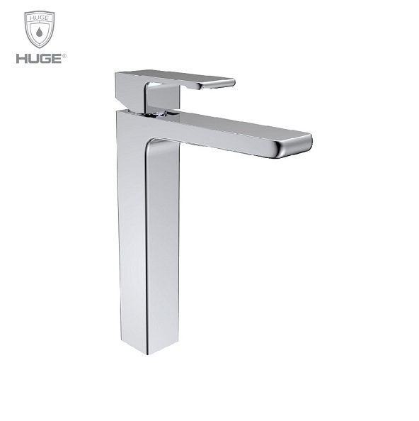 Vòi chậu rửa mặt lavabo màu đen Huge H-6200AB - Image 6