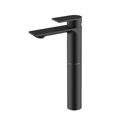 Vòi chậu rửa mặt lavabo màu đen Mirolin MF801B - Image 5