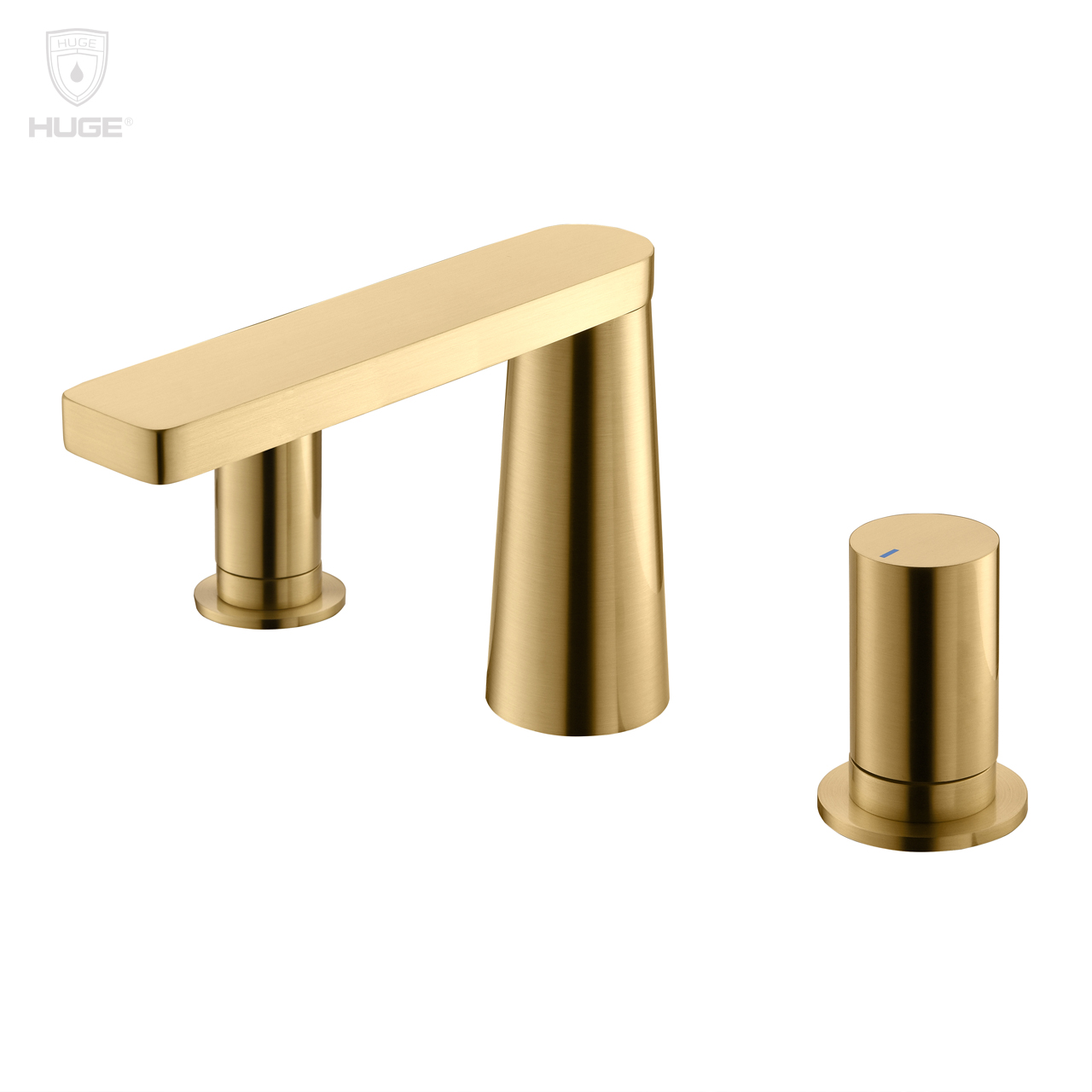 Vòi chậu rửa mặt lavabo màu ghi Huge H-8600AM - Image 3