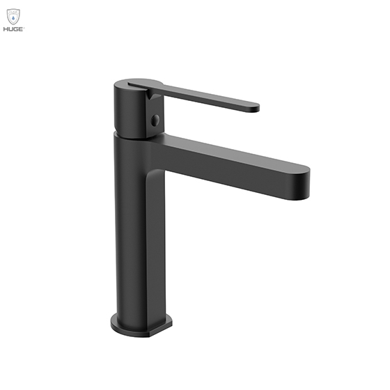 Vòi chậu rửa mặt lavabo màu ghi Huge H-8600VM - Image 3