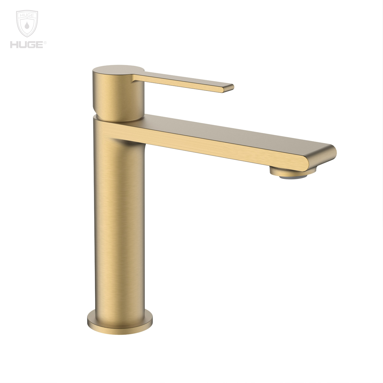 Vòi chậu rửa mặt lavabo nóng lạnh Huge H-6200A - Image 5