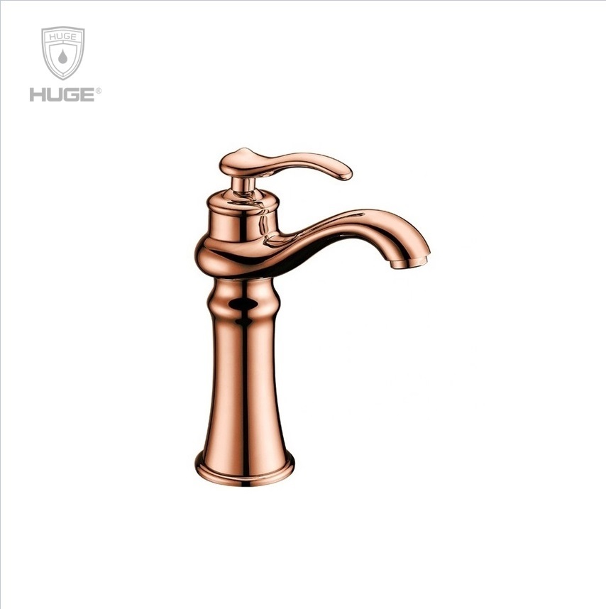 Vòi chậu rửa mặt lavabo nóng lạnh Huge H-8900A - Image 4