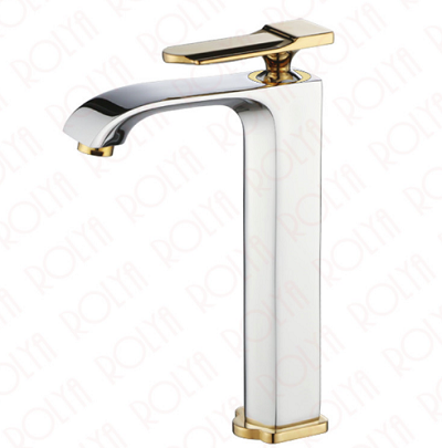 Vòi chậu rửa mặt tay mạ vàng Yadanli HM-2015GW (29cm)