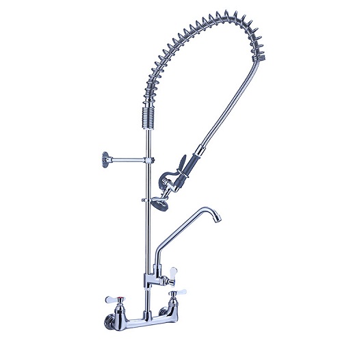 Vòi đạp chân nóng lạnh chậu rửa bát công nghiệp, bệnh viện, trường học LFV-1402SH - Image 4