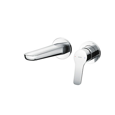 Vòi lavabo nóng lạnh cổ cao màu vàng pháp TOTO TLG10305B#PFG - Image 3