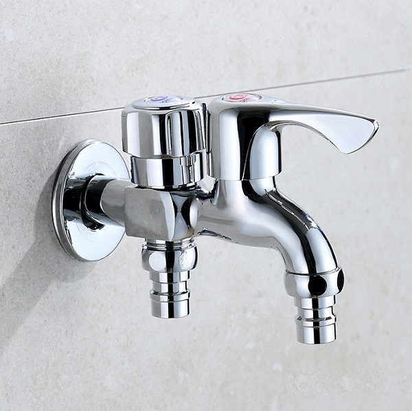Vòi nước máy giặt 2 đầu ra đa năng Miken MKV-016K