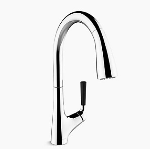 Vòi rửa bát dây rút Kohler Contra K-25981T-4-CP - Image 5
