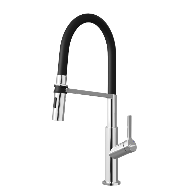 Vòi rửa bát dây rút Konox Comfor Chrome - Image 5