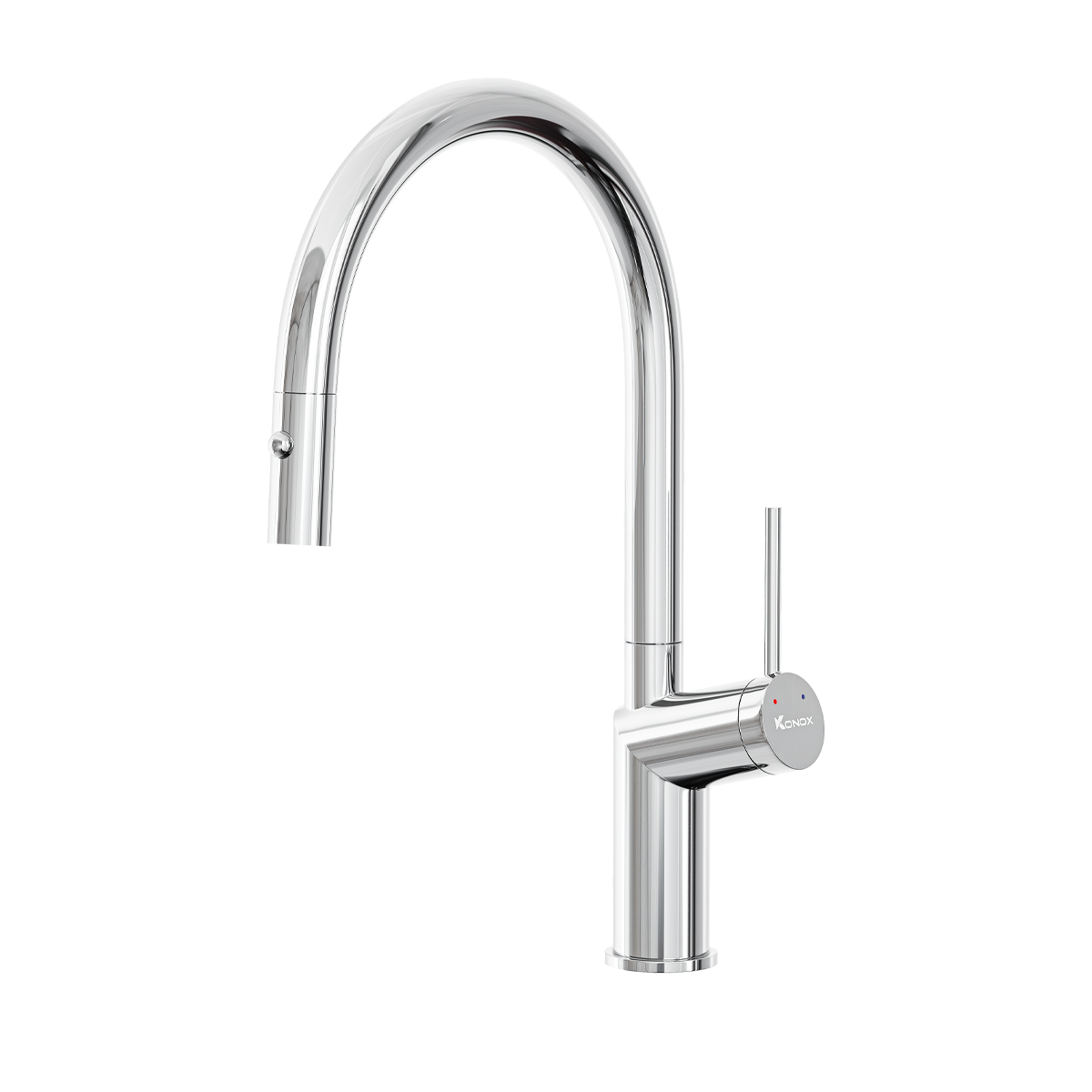 Vòi rửa bát dây rút Konox Stream Chrome - Image 3