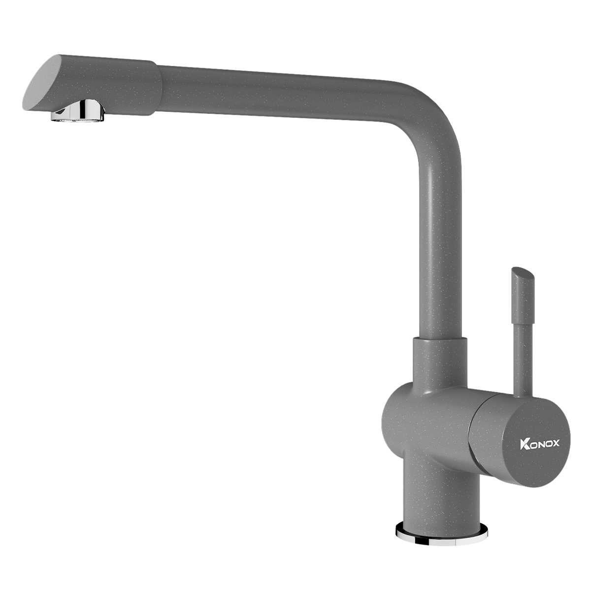 Vòi rửa bát dây rút Konox Stream Smart Black - Image 5