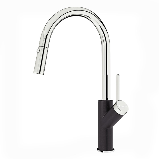 Vòi rửa bát dây rút Konox Stream Smart Chrome - Image 5