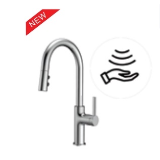 Vòi rửa bát dây rút màu đen Huge H-V6811P - Image 4