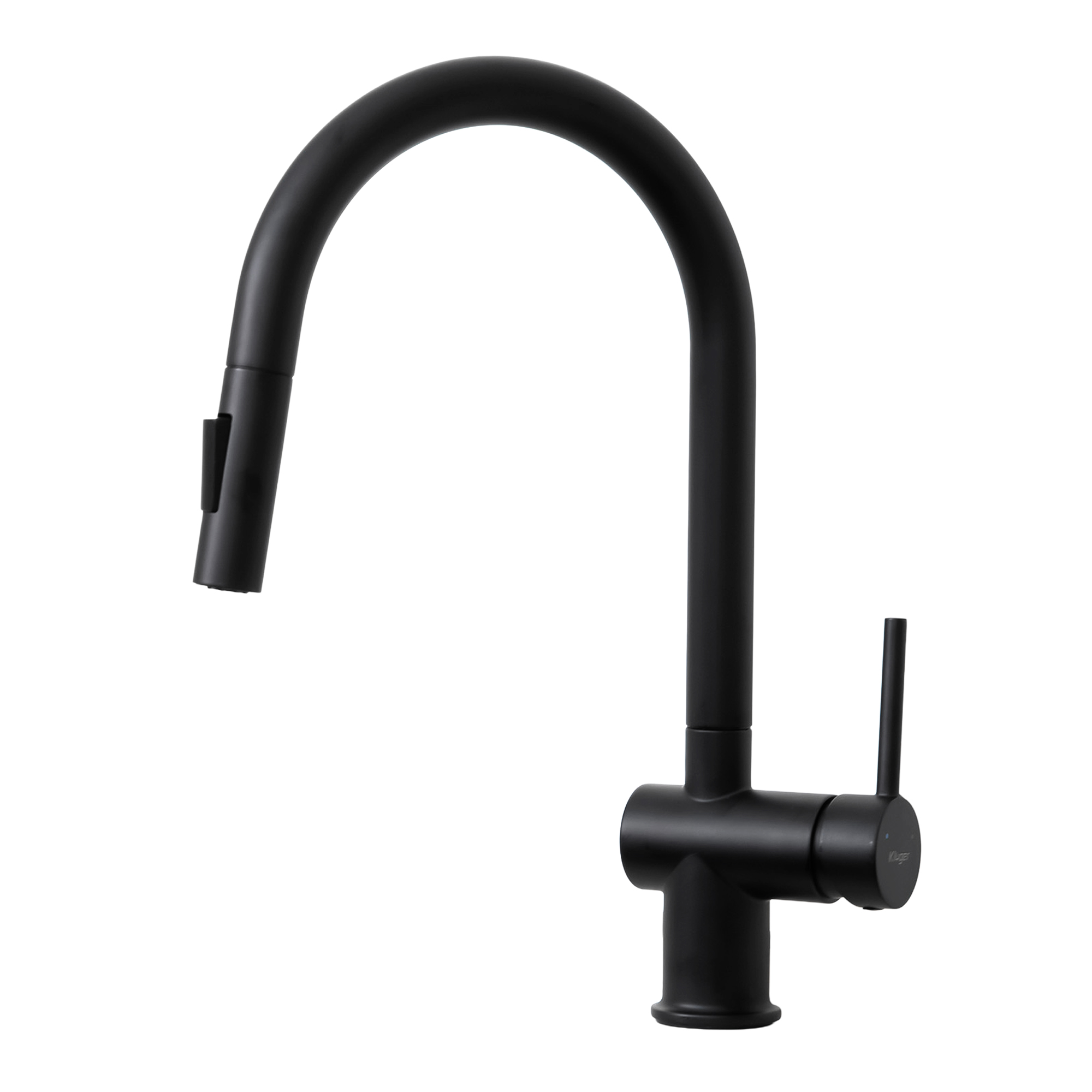 Vòi rửa bát dây rút màu đen Kluger KLF0008SB